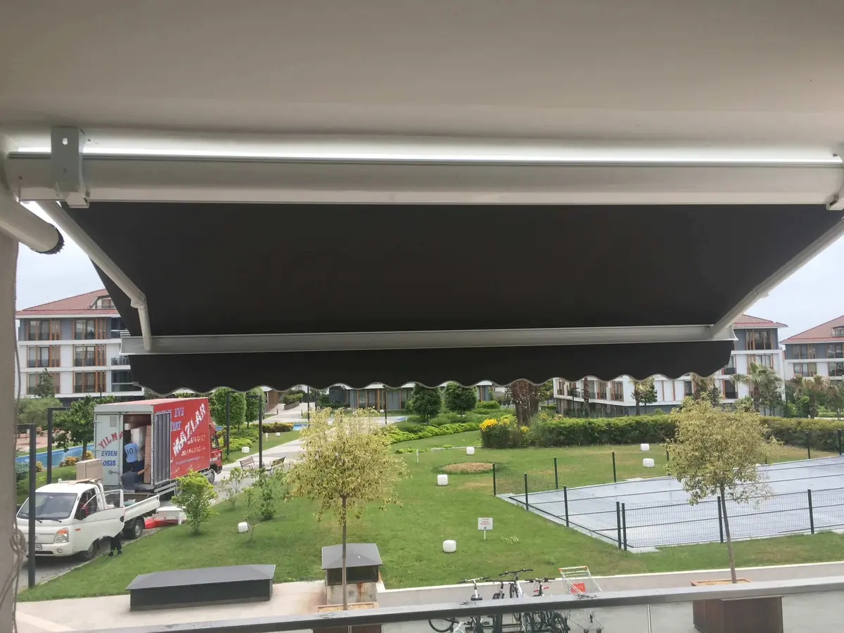 İstanbul kasetli tente uygulaması