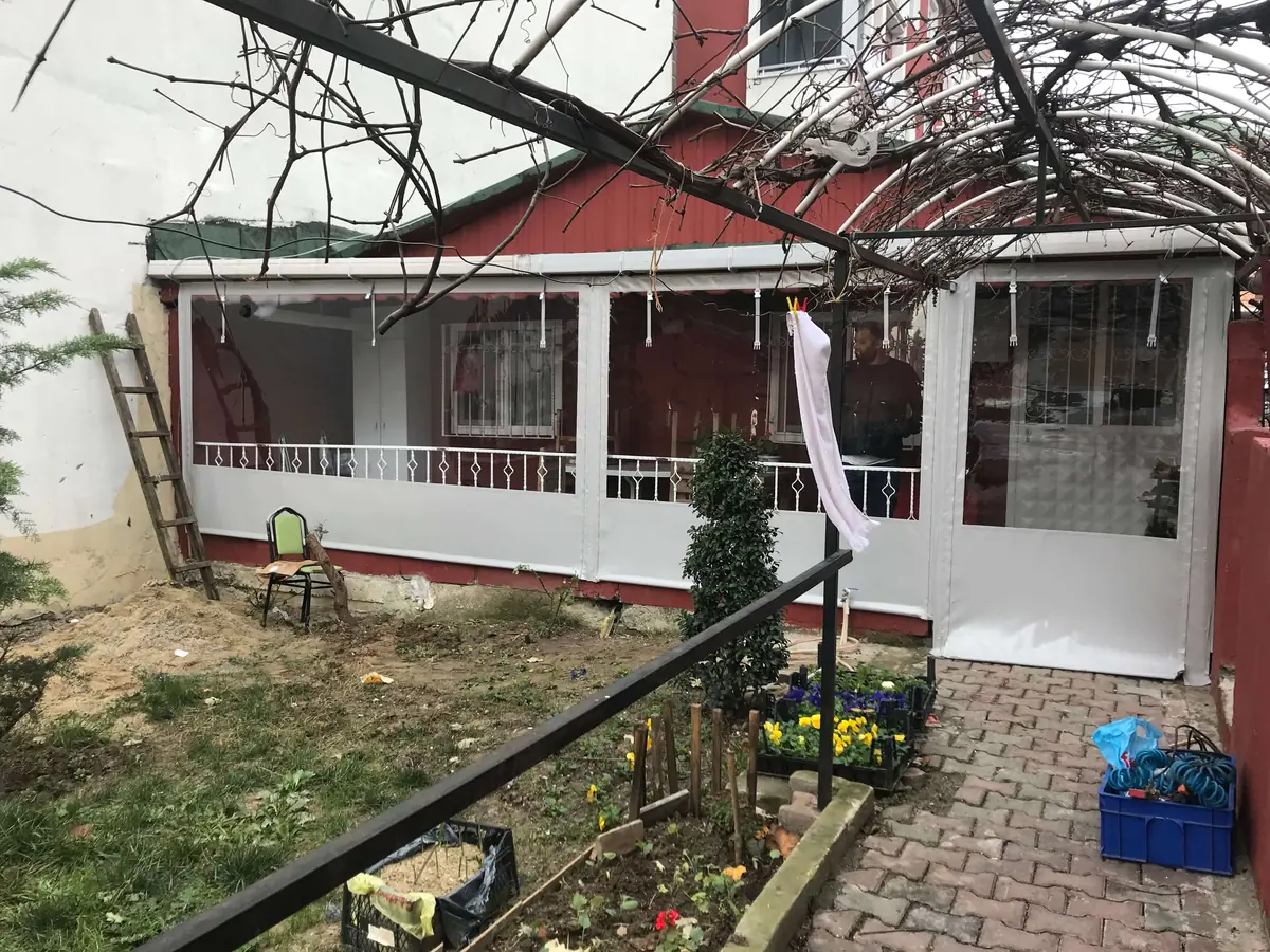 Şeffaf PVC branda modeli